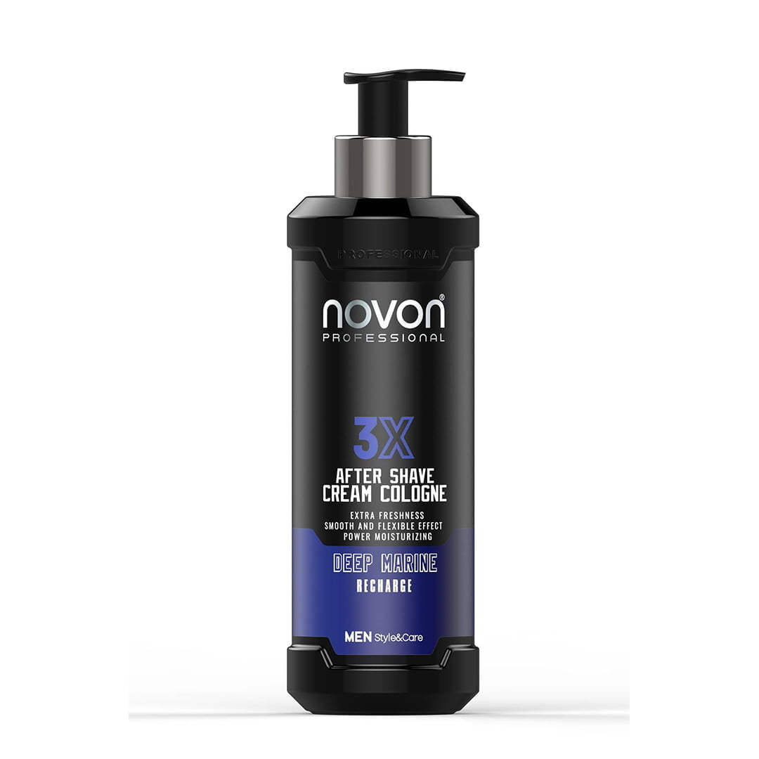 Novon Professional Aftershave Cream Cologne - Deep Marine - 400ml Creme