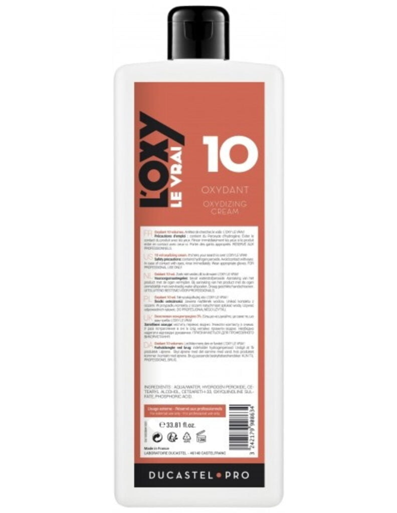 Ducastel Creme Oxydante 3 % / 10 volume 500ml - Haarmarkt.nl