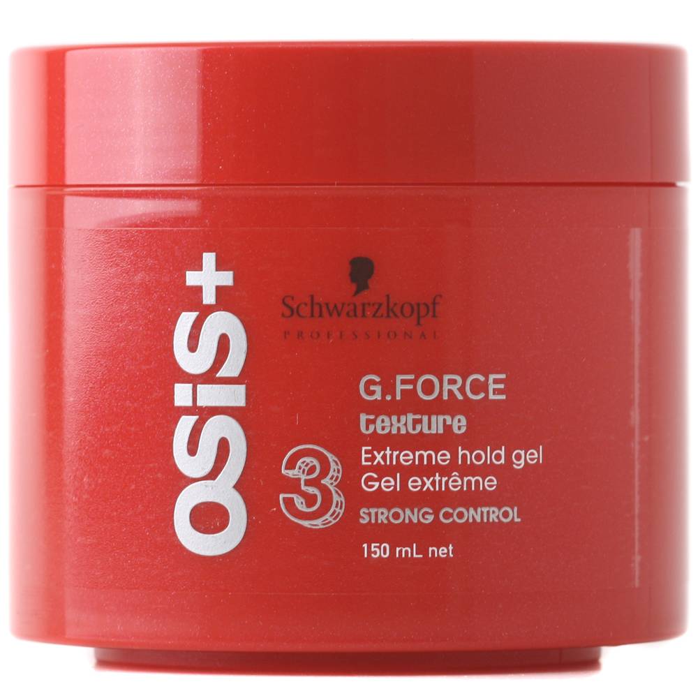 LET OP, POT! Osis G-Force Texture Extreme Hold Strong Control Gel 150ml