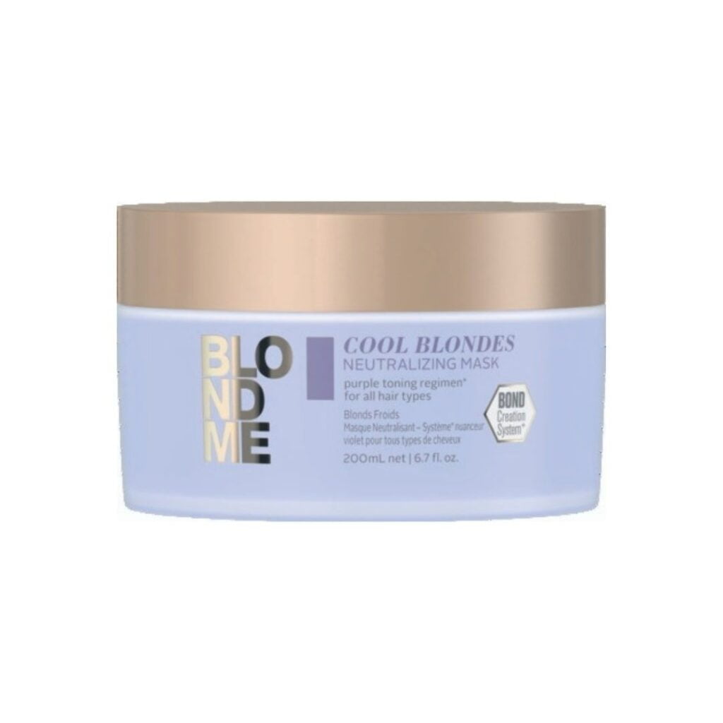 Schwarzkopf BlondMe Cool Blondes Neutralizing Mask 200ml - Haarmarkt.nl