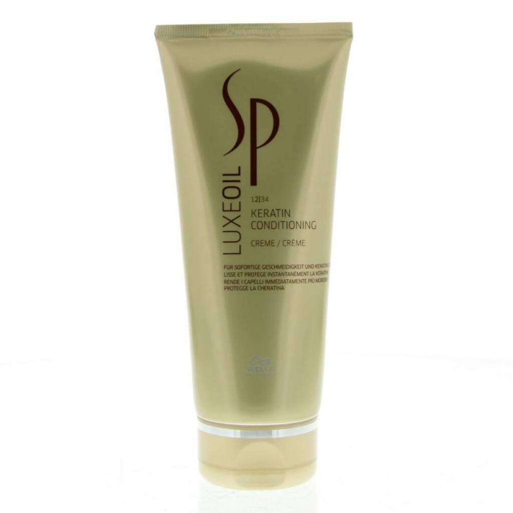 SP Luxe Oil Keratin Conditioning Crème 200ml - Haarmarkt.nl