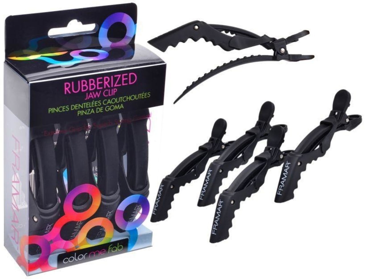 Framar Gator Grips Black 4 stuks