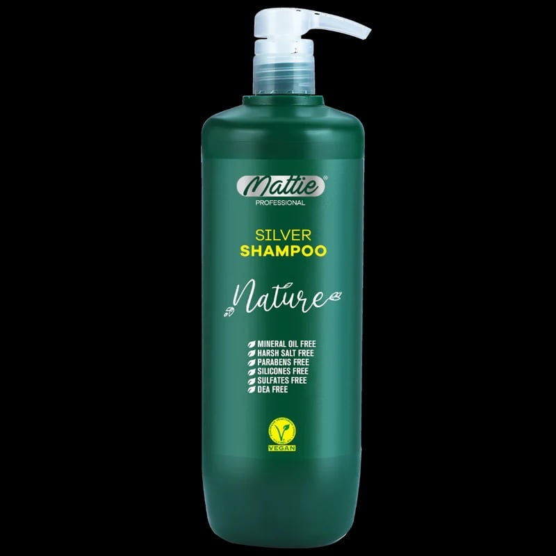 Mattie Professional Nature - Zilver Shampoo Vegan 1000ml