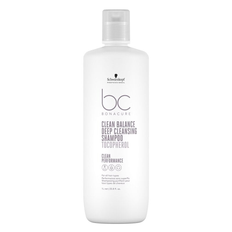Schwarzkopf Bonacure Clean Balance Deep Cleansing Shampoo 1000ml