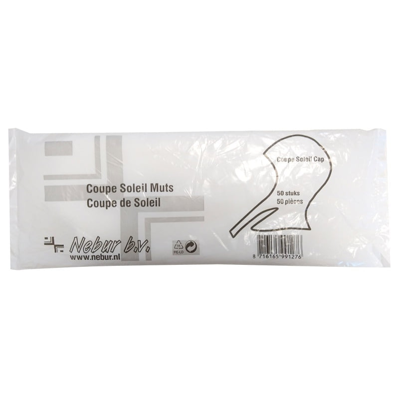 Nebur  Wegwerp Coupe Soleil Mutsen Enkel 50 Stuks
