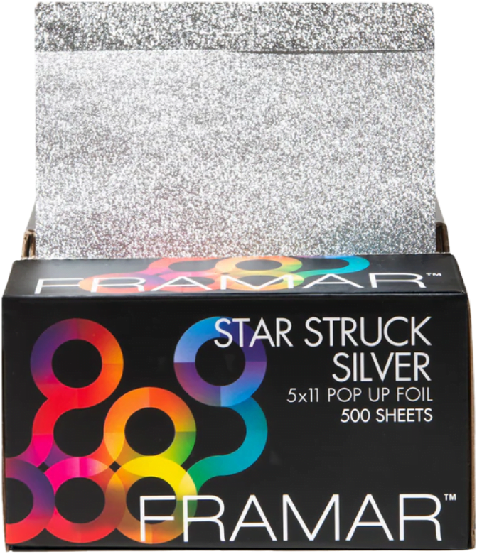 Framar Star Struck Folie 500 Sheets Silver 5x11