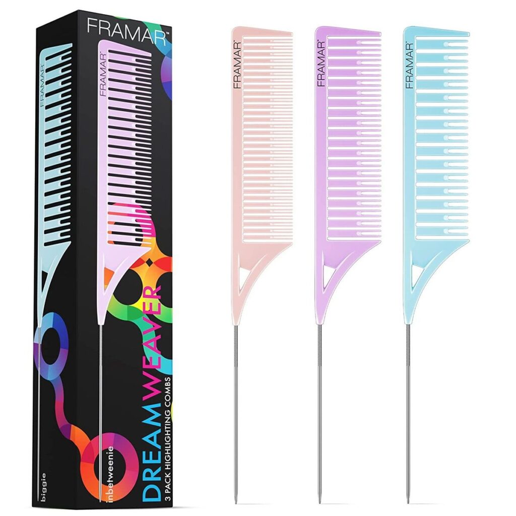 Framar  Dream Weaver Highlight Kammen Set Pastel - Haarmarkt.nl