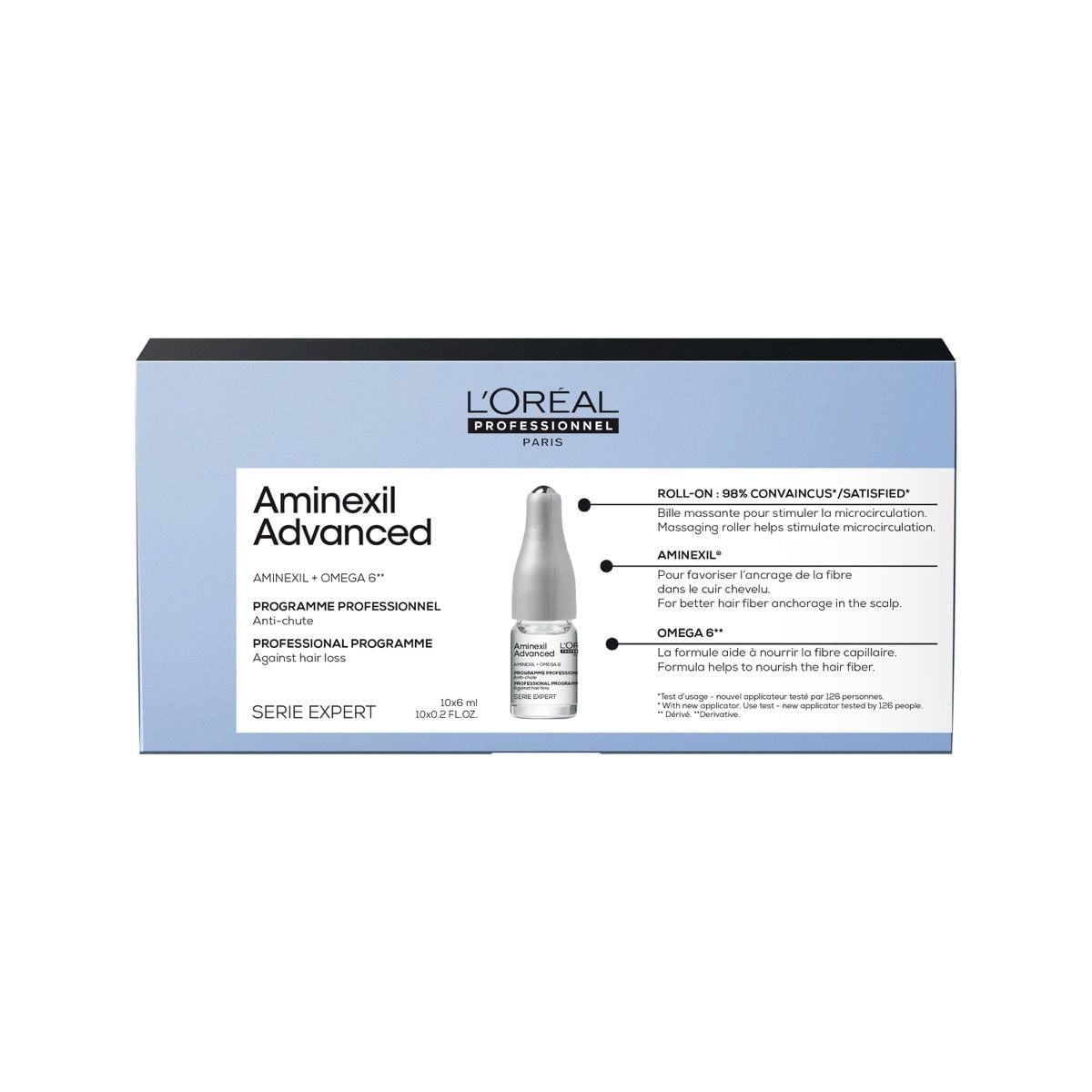 Expert Aminexil + Omega 6 Advanced Roll-On 10x6ml