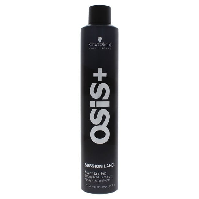 Osis Session Label Super Dry Fix Strong Hold HairSpray 500ml