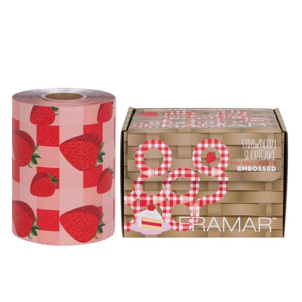 Framar Embossed Roll Medium Strawberry  Shortcake